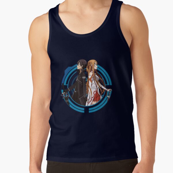 Sword Art Online Kirito And Asuna Tank Top - Image 6