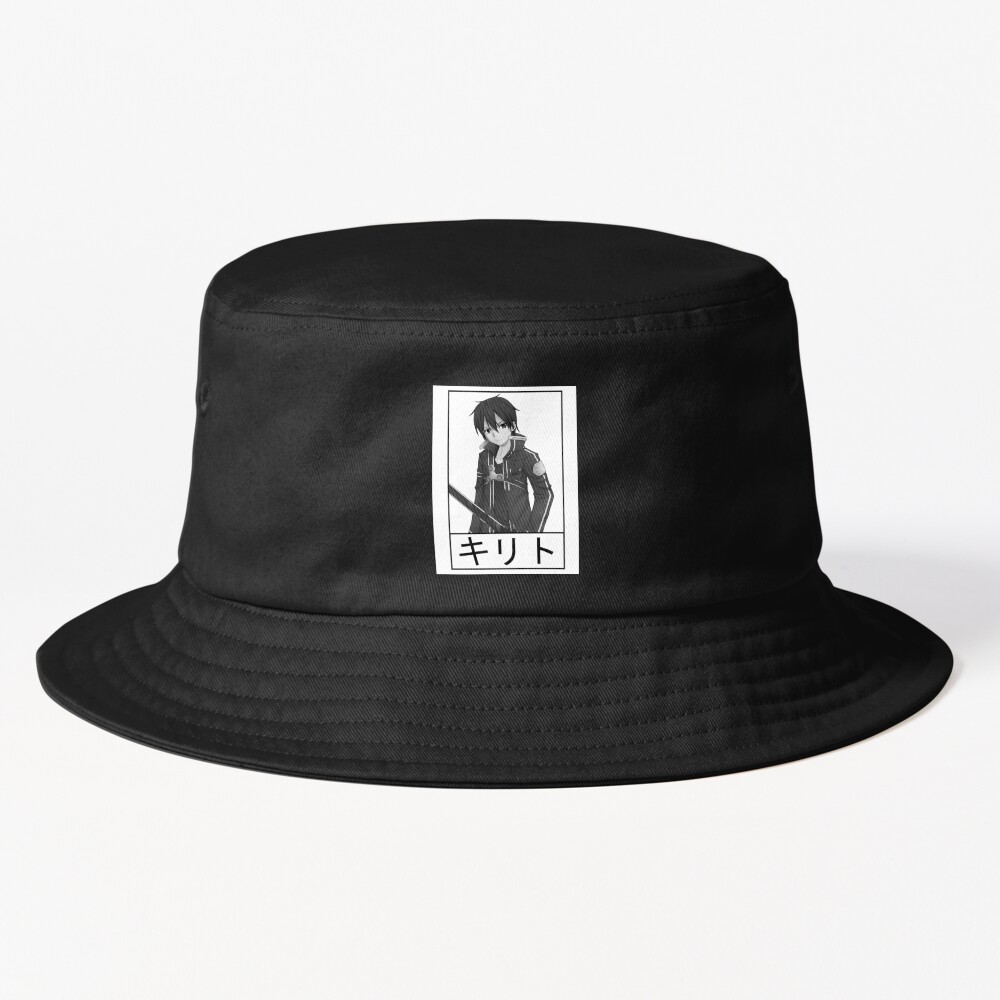 Kirito Logo Anime Kirito Logo Manga Bucket Hat