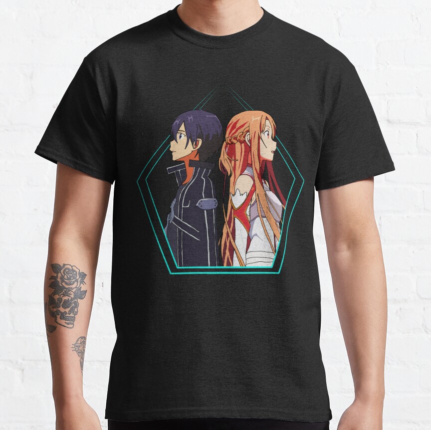 Sao Kirito And Asuna T-shirt