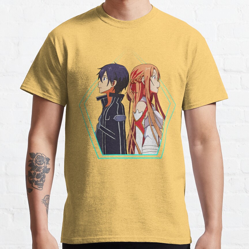 Sao Kirito And Asuna T-shirt - Image 7
