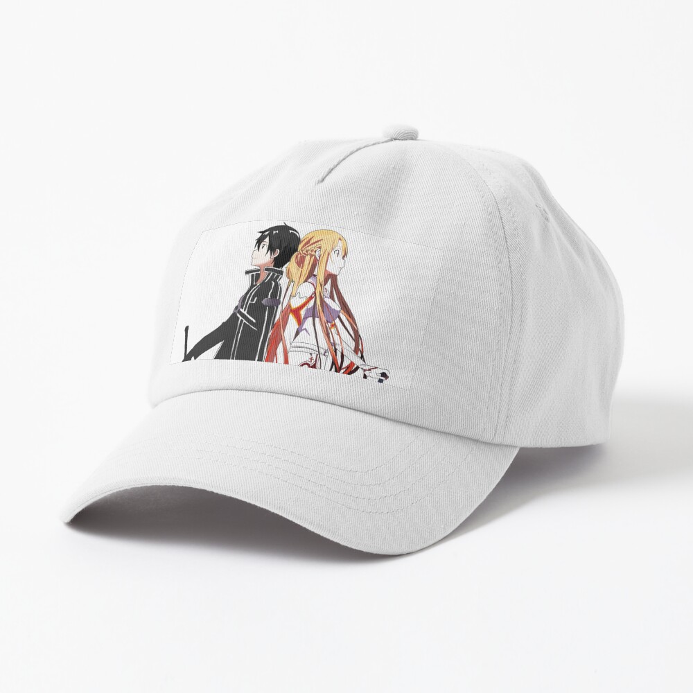 Sword Art Online Kirito And Asuna Cap
