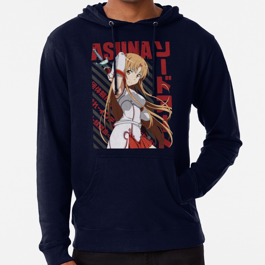 Sword Art Online Yuuki Asuna Waifu Hoodie - Image 6