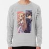 ssrcolightweight sweatshirtmensheather greyfrontsquare productx1000 bgf8f8f8 37 - Sword Art Online Merchandise