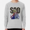 ssrcolightweight sweatshirtmensheather greyfrontsquare productx1000 bgf8f8f8 9 - Sword Art Online Merchandise