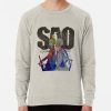 ssrcolightweight sweatshirtmensoatmeal heatherfrontsquare productx1000 bgf8f8f8 9 - Sword Art Online Merchandise