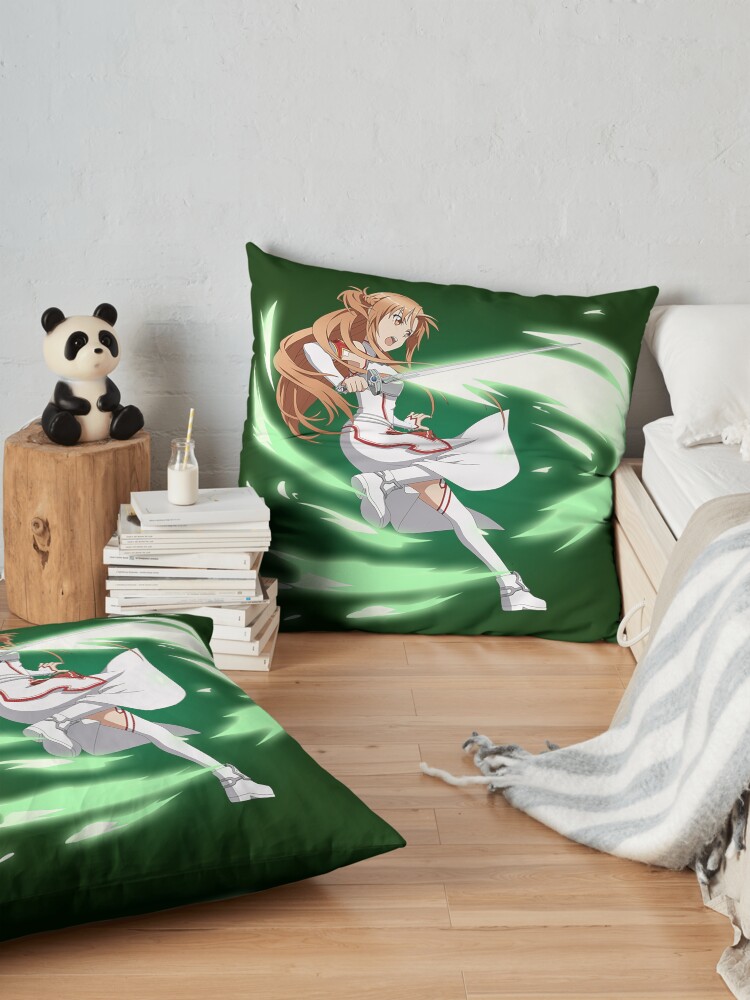 Asuna Sao Throw Pillow - Image 2