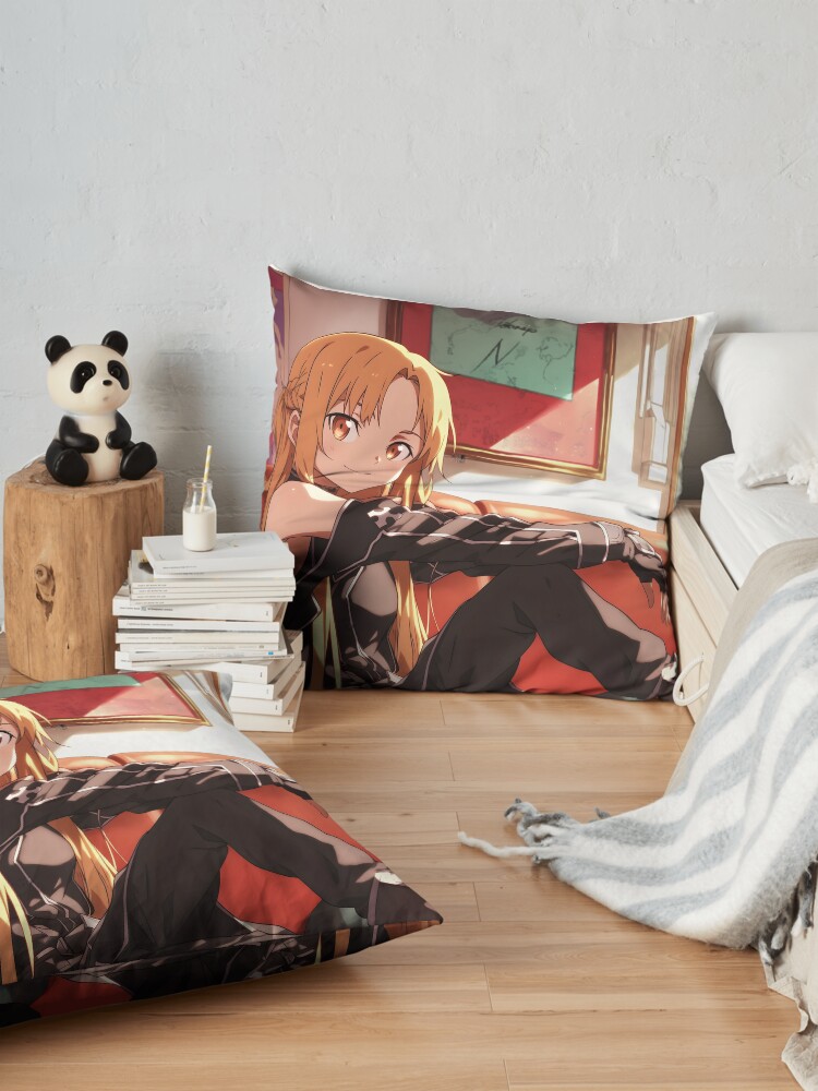 Asuna Sao 62 Throw Pillow - Image 2