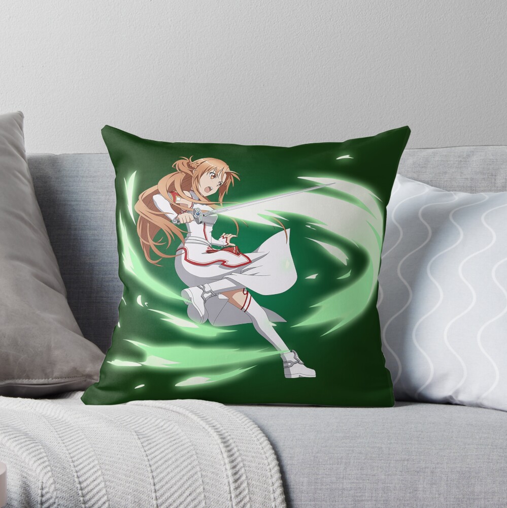 Asuna Sao Throw Pillow