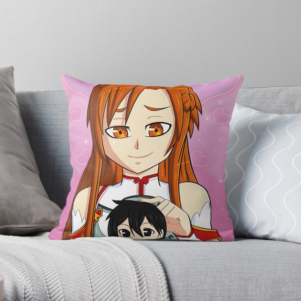 Asuna Throw Pillow