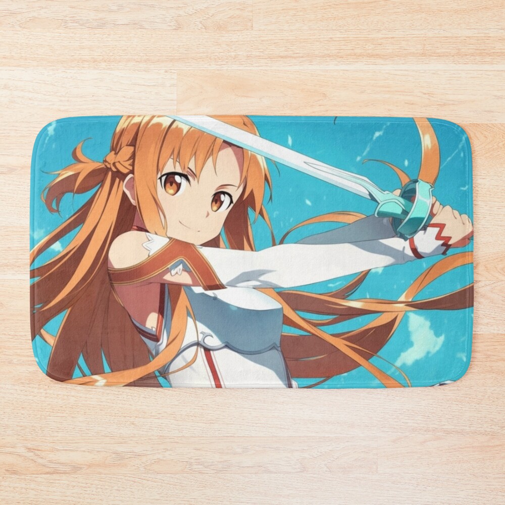 Asuna Sword Art Bath Mat