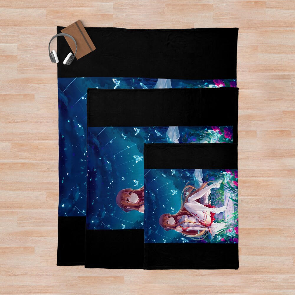Yuuki Asuna Beautiful Throw Blanket - Image 3