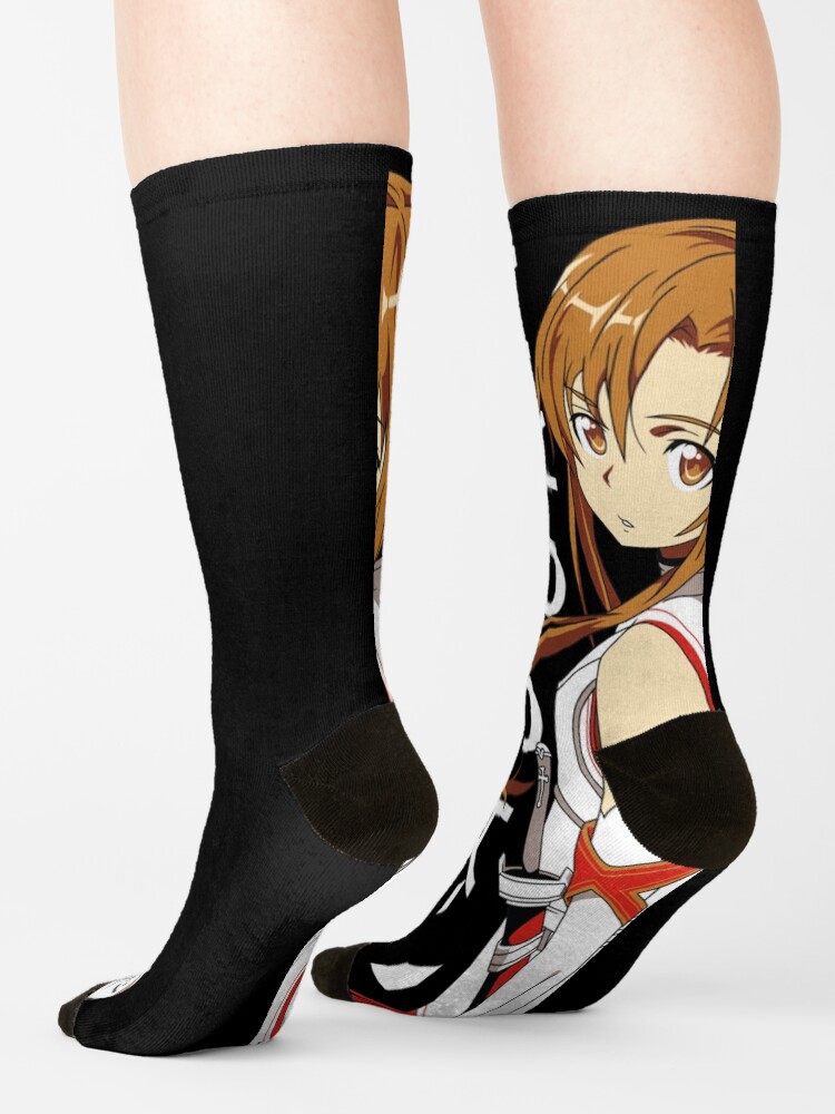 Beautiful Girl Sword Art Art Online Anime Socks - Image 2